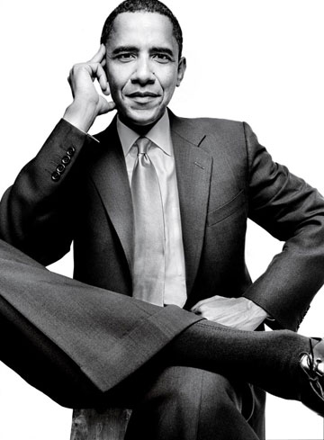参议院Barack Obama在华盛顿参议院 Platon摄